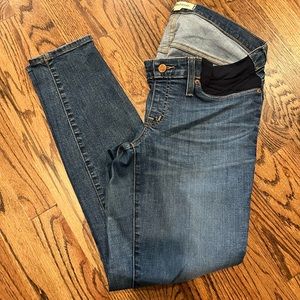Madewell maternity skinny jeans Juliet wash size 31